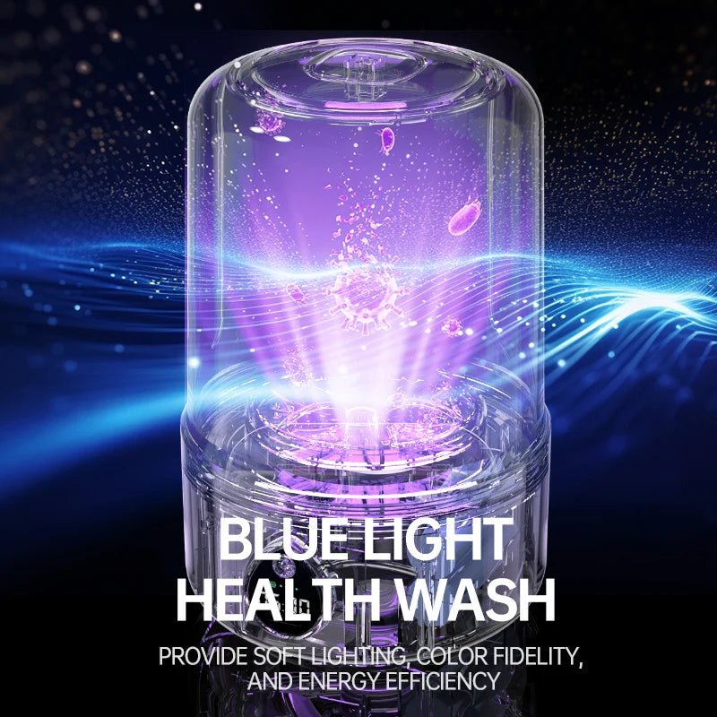 BloomSpin™ Pro – Mini Mașină de Spălat Wireless cu Sterilizare UV